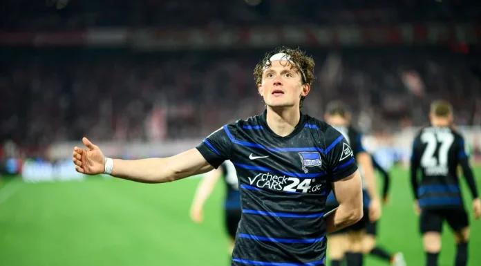 Hertha Berlin – Schalke zapowiedź i analiza meczu, typy bukmacherskie (17.01.2026) Hertha Berlin - Fabian Reese 3