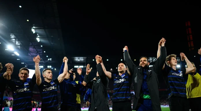 Hertha Berlin – Vfl Bochum gdzie obejrzeć mecz? Transmisja TV, stream online (14.03.2026) Hertha Berlin - piłkarze 3 2025